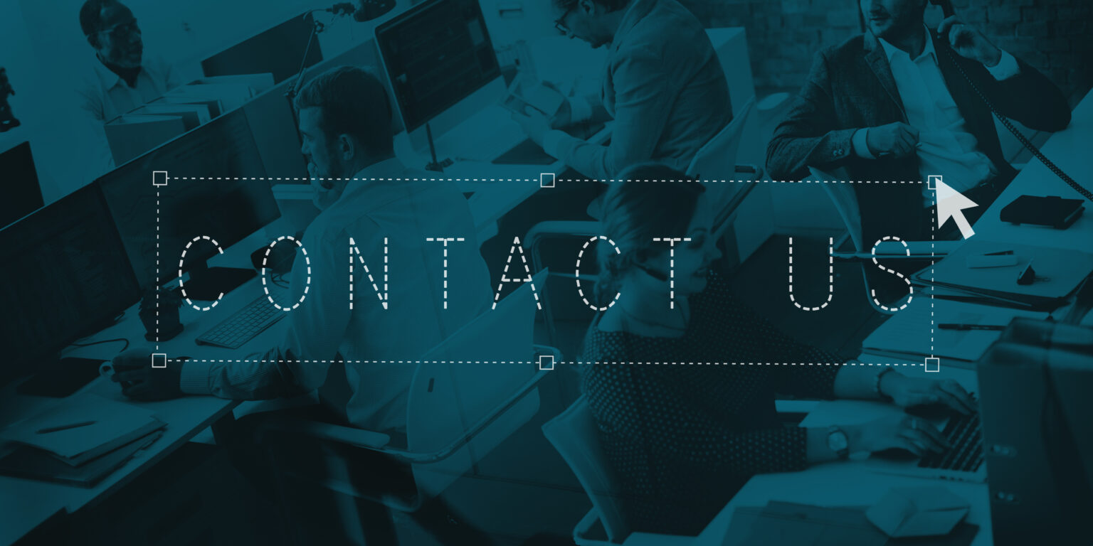 contact us communication support service assistance concept